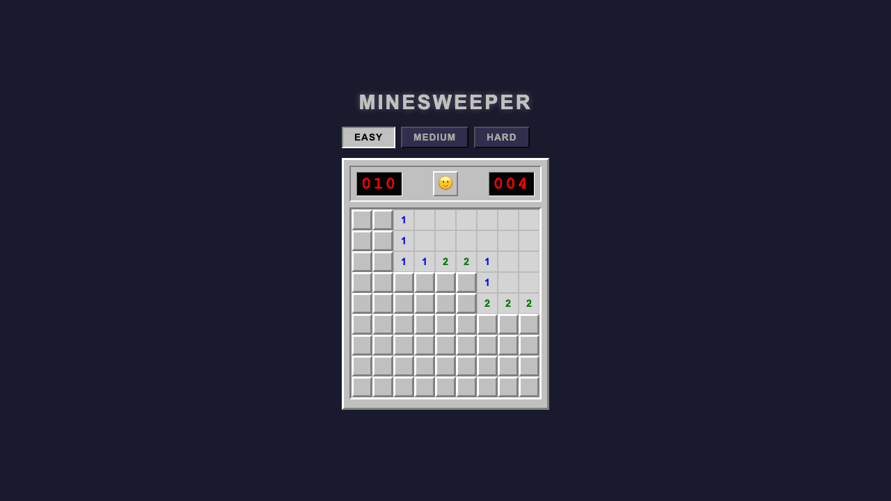 Minesweeper screenshot